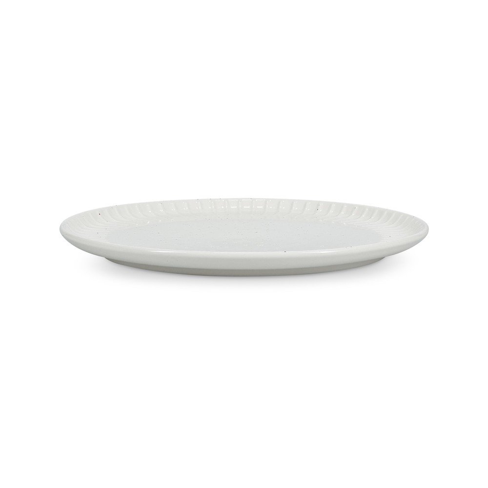 Biały talerz deserowy ø 21 cm Ora Gloss – Salt&Pepper (zdjęcie 6)