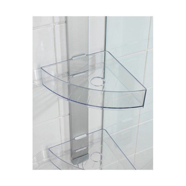 Narożna półka łazienkowa Wenko Premium, 21x20 cm-image-3