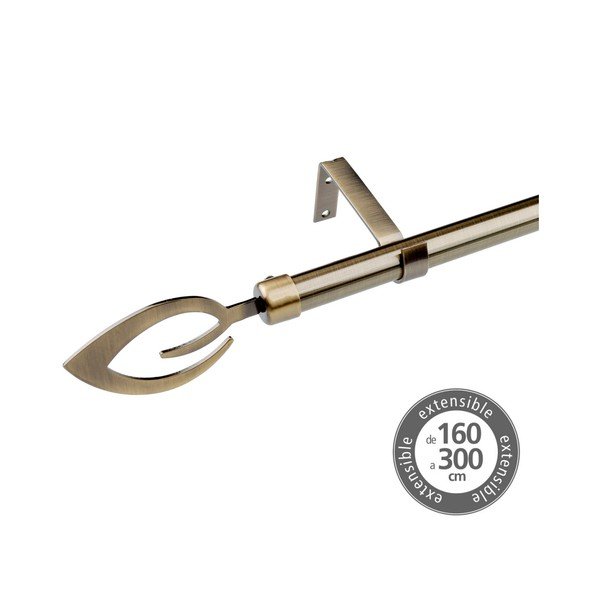 Metalowy regulowany karnisz 160 - 300 cm – Casa Selección-image-1