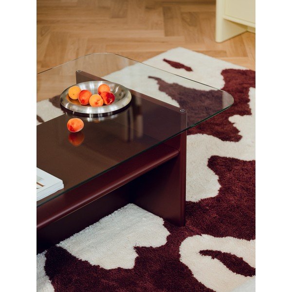 Bordowy stolik 63x100 cm Tovo – noo.ma-image-2