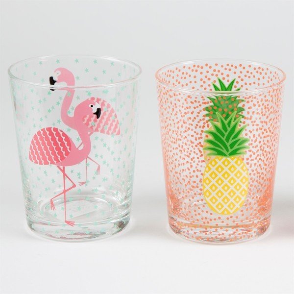 Zestaw 4 szklanek Sass & Belle Tropical Summer-image-1