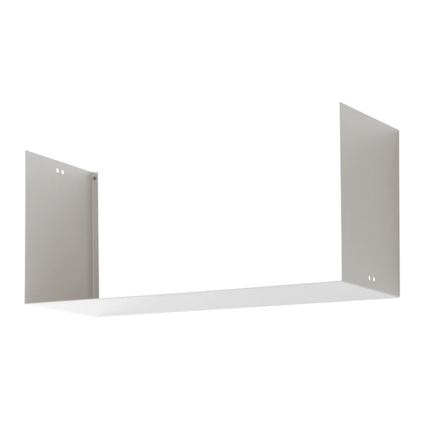 Biała metalowa półka ścienna Mi piace molto Geometric XL