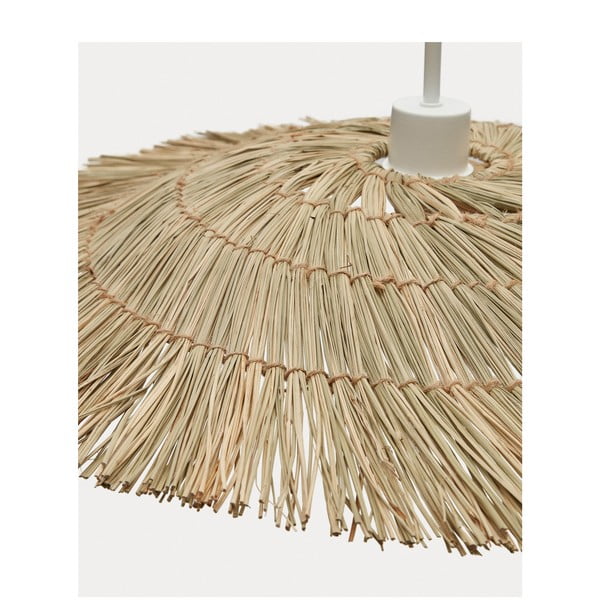Abażur w naturalnym kolorze ø 60 cm Gualta – Kave Home-image-2