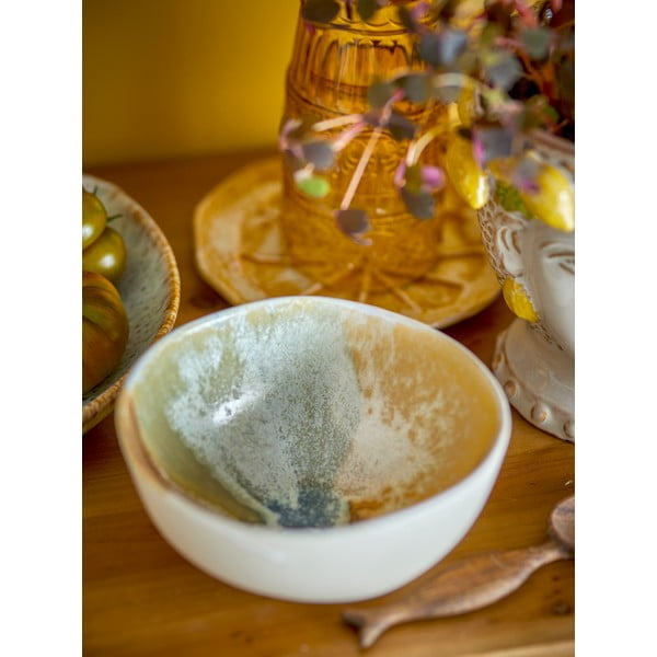 Kremowe kamionkowe miski zestaw 4 szt. 525 ml Lacey – Bloomingville-image-1