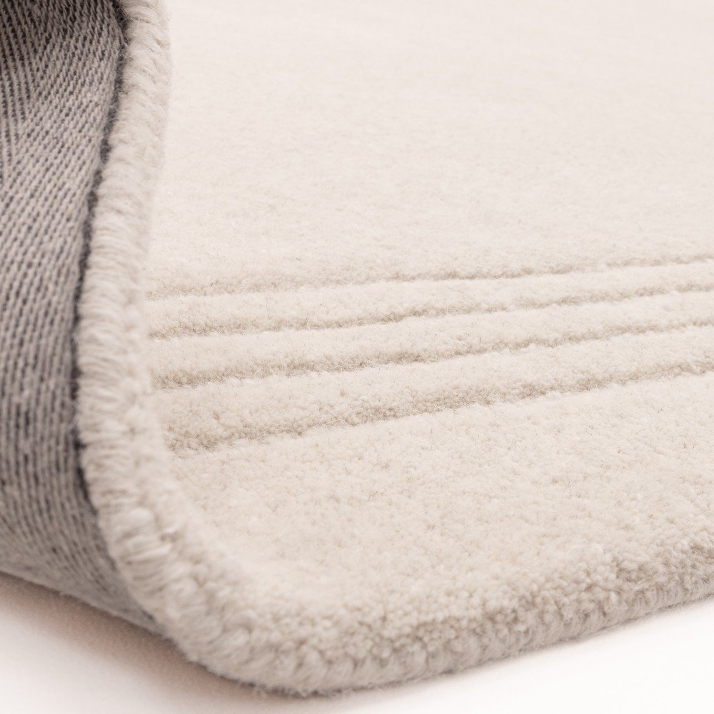 Wełniany dywan tkany ręcznie w kolorze kości słoniowej 120x170 cm Orlo Ivory – Asiatic Carpets (zdjęcie 6)