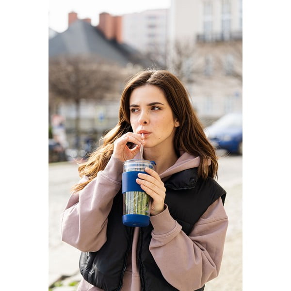 Niebieski kubek termiczny 600 ml Fuori – Vialli Design-image-4