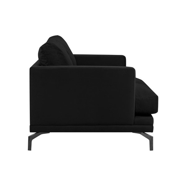 Czarna sofa z czarną konstrukcją Windsor & Co Sofas Jupiter-image-2