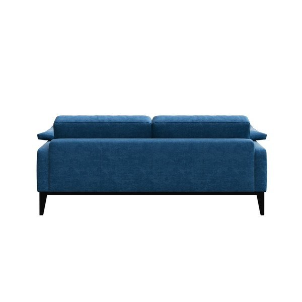 Niebieska sofa 2-osobowa z drewnianymi nogami MESONICA Musso Regular-image-2