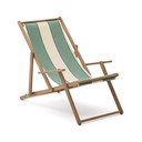 Zielony drewniany leżak ogrodowy Vilara – Kave Home
