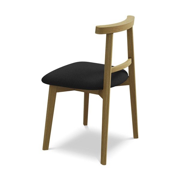 Czarne krzesło z litego drewna Ohelo – Makamii-image-3