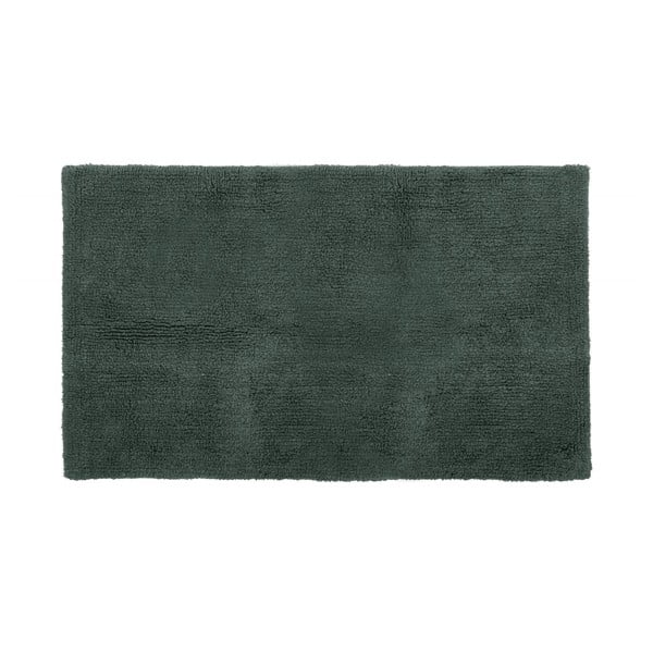 Ciemnozielony dywanik łazienkowy 100x60 cm Riva – Tiseco Home Studio