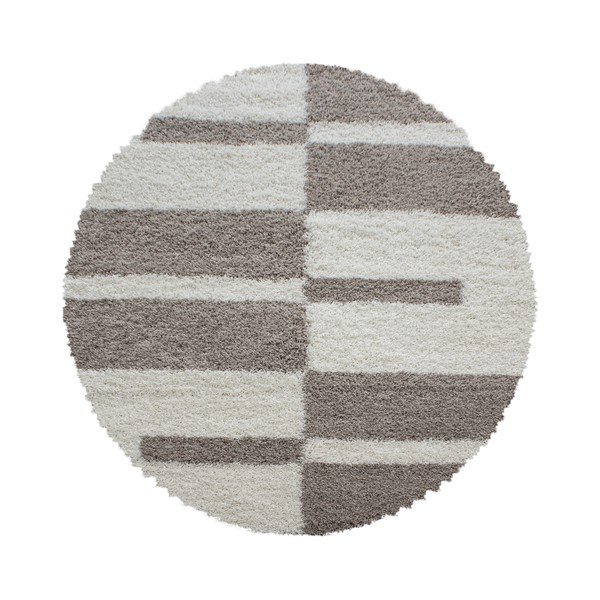 Beżowy okrągły dywan ø 80 cm Gala – Ayyildiz Carpets
