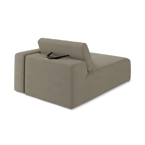 Jasnobrązowy moduł sofy (prawostronny) Kalea – Makamii-image-3