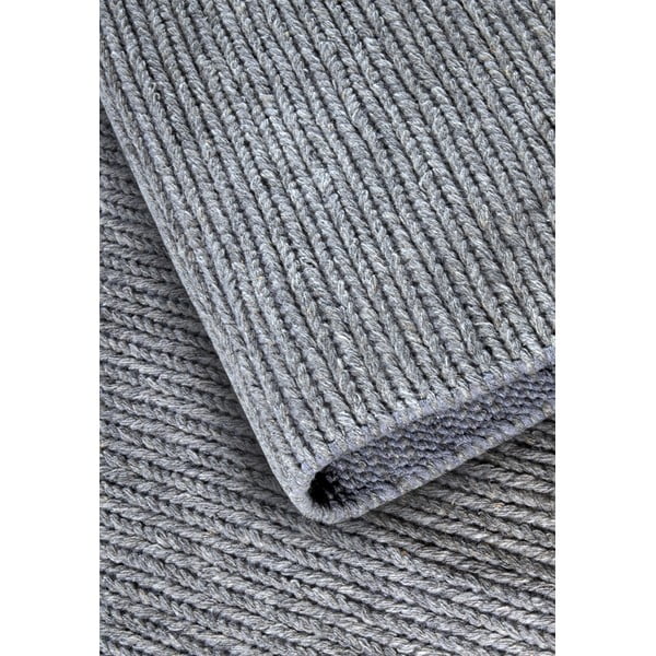 Szary wełniany dywan tkany ręcznie 190x280 cm Francois – Villeroy&Boch-image-4