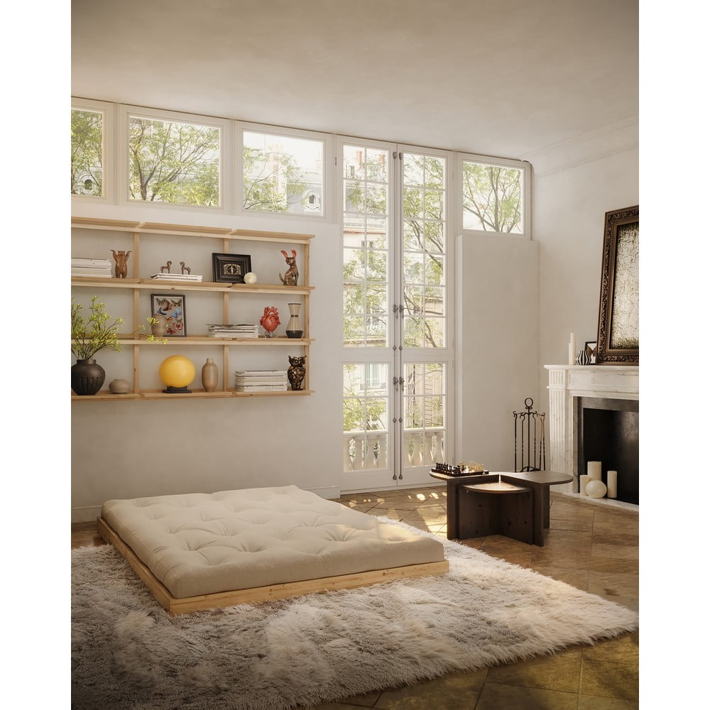 Brązowa rozkładana sofa 145 cm Flip – Karup Design (zdjęcie 9)
