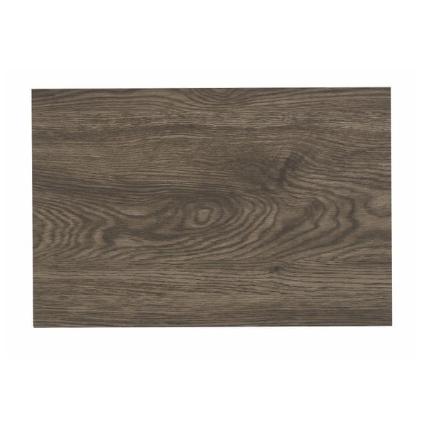Mata stołowa z tworzywa sztucznego Tiseco Home Studio Grey Wood, 30x45 cm