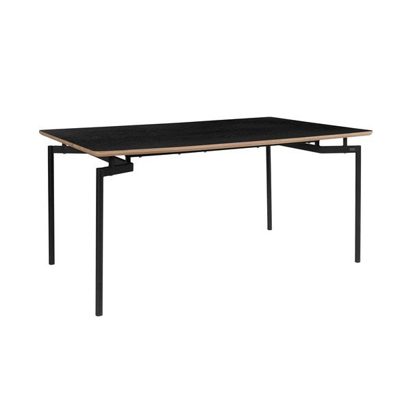 Czarny stół 90x160 cm Alto – Støraa-image-1