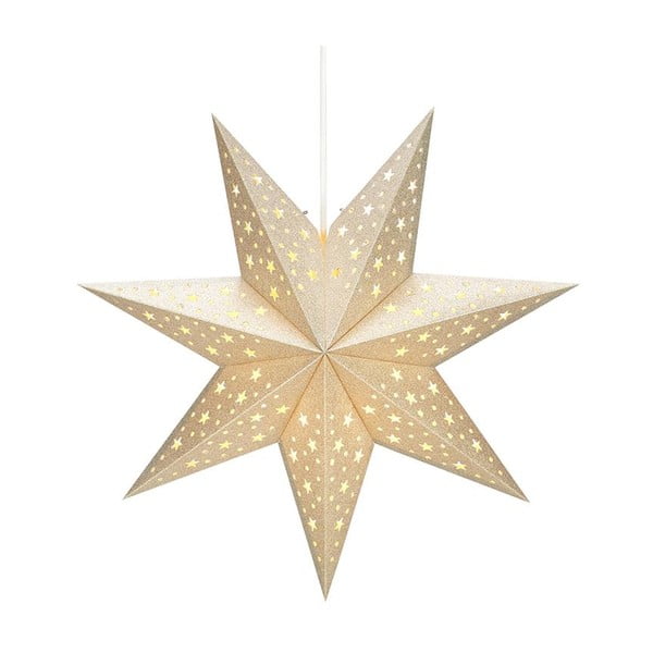 Dekoracja świetlna w kolorze złota ze świątecznym motywem ø 45 cm Solvalla – Markslöjd