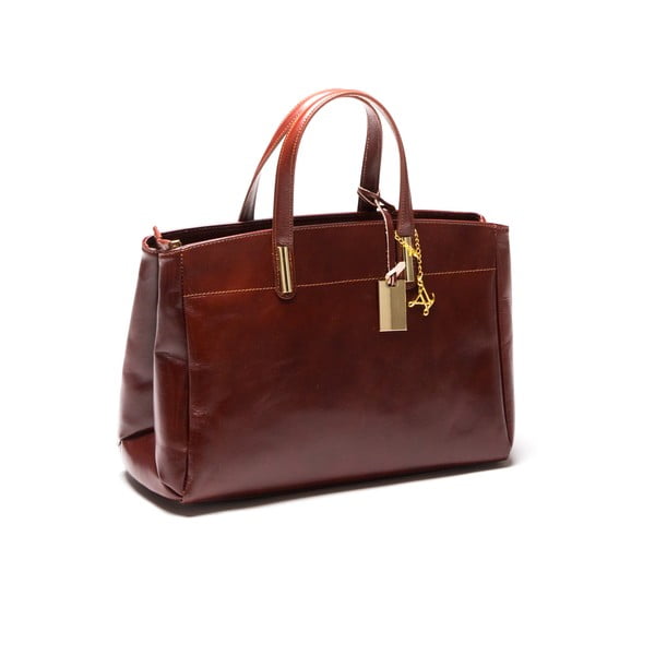 Torebka skórzana Fancy Marrone-image-2