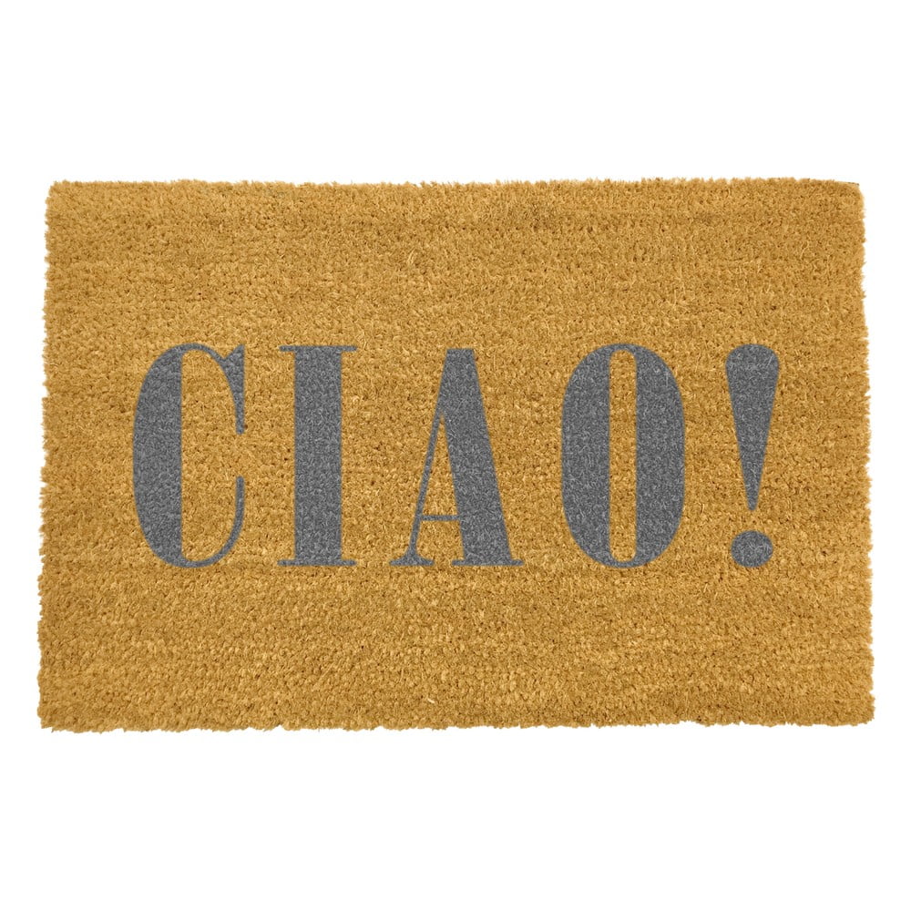 Wycieraczka Artsy Doormats Ciao Grey, 40x60 cm