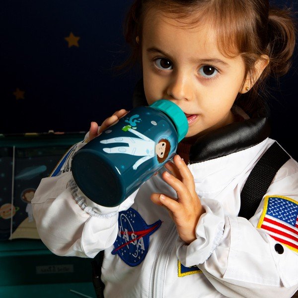 Dziecięca butelka na wodę Sass & Belle Space Explorer, 300 ml-image-1