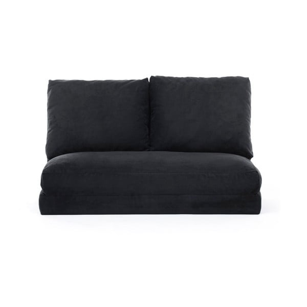 Czarna rozkładana sofa 120 cm Taida – Balcab Home