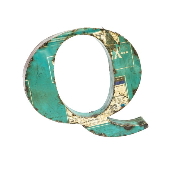 Litera Alfabeto Q