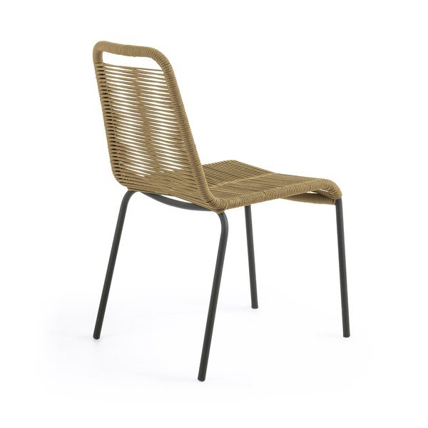 Brązowe krzesło Kave Home Glenville-image-3