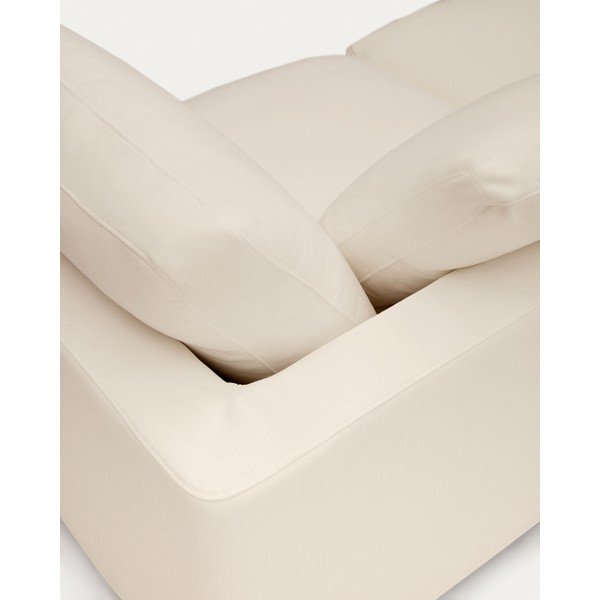 Kremowy szezlong Gala – Kave Home-image-4