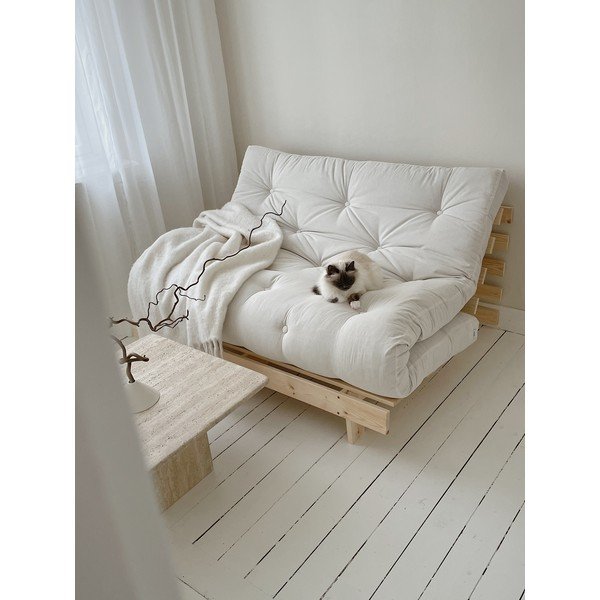 Sofa wielofunkcyjna Karup Design Roots Black/Clay Brown-image-1