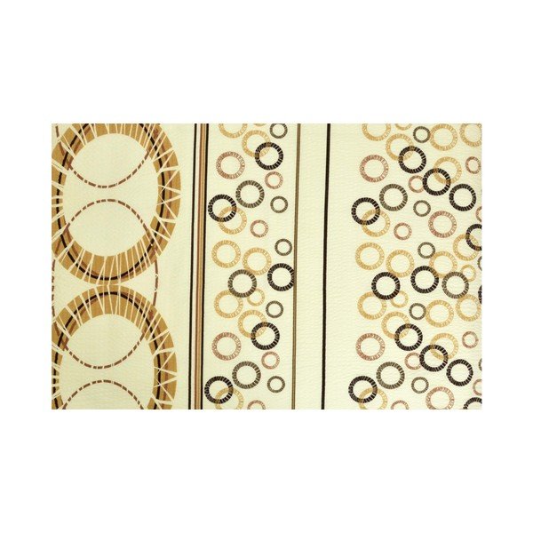 Żółta pościel jednoosobowa z kory 140x200 cm Circle -image-1
