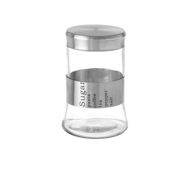 Pojemnik szklany na cukier Unimasa Transparent, 1100 ml