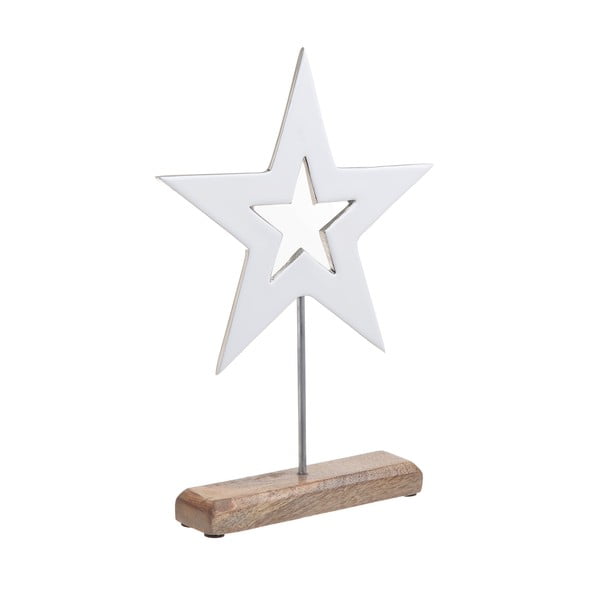Świąteczna dekoracja drewniana w kształcie gwiazdy InArt Klara