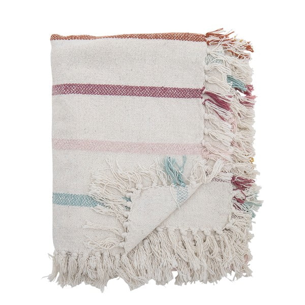 Kremowy koc dziecięcy 130x160 cm Frey – Bloomingville Mini