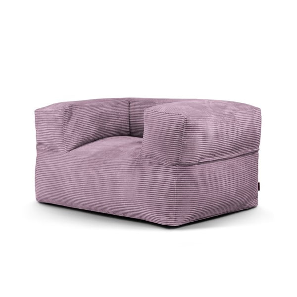 Fioletowy sztruksowy worek do siedzenia MooG – SLOWDOWN