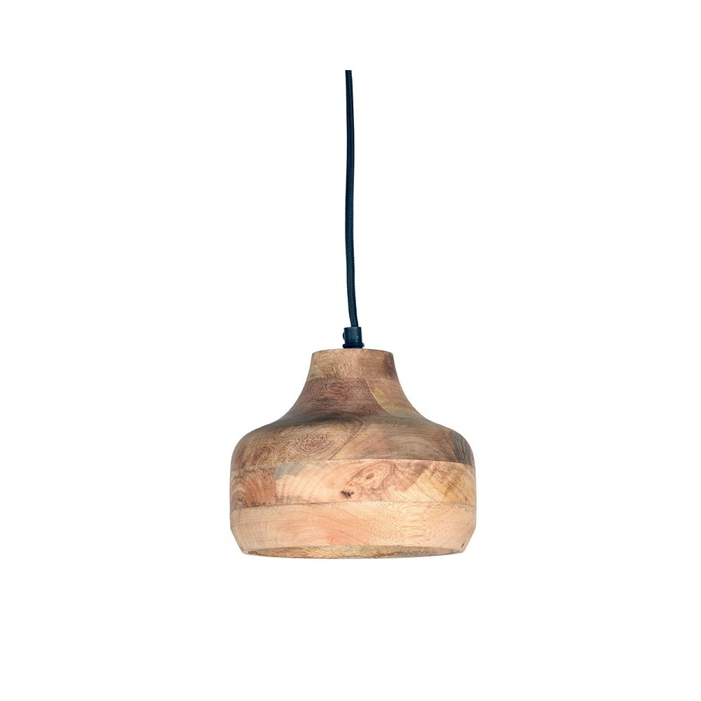 Lampa sufitowa z drewna mango LABEL51 Finn, ⌀ 18 cm