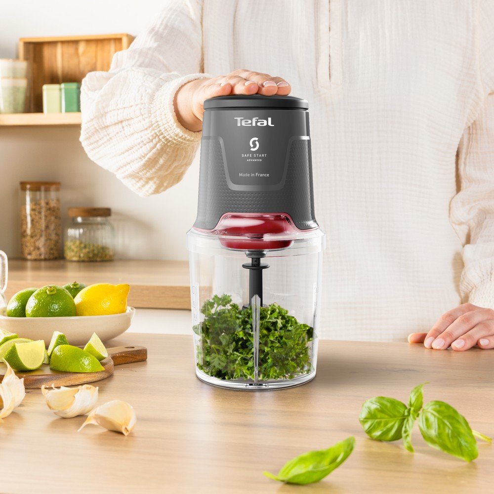 Ciemnoszary malakser Easy Press MQ740HF0 – Tefal (zdjęcie 3)