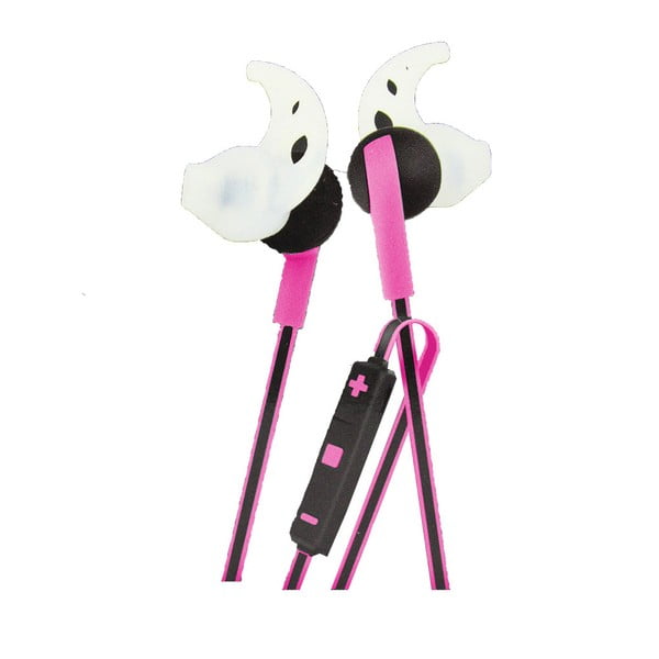 Różowe bezprzewodowe słuchawki sportowe Bluetooth Sunvibes Rosé