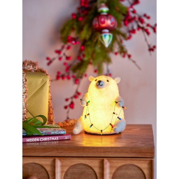 Biała dekoracja świetlna Wally – Bloomingville-image-1