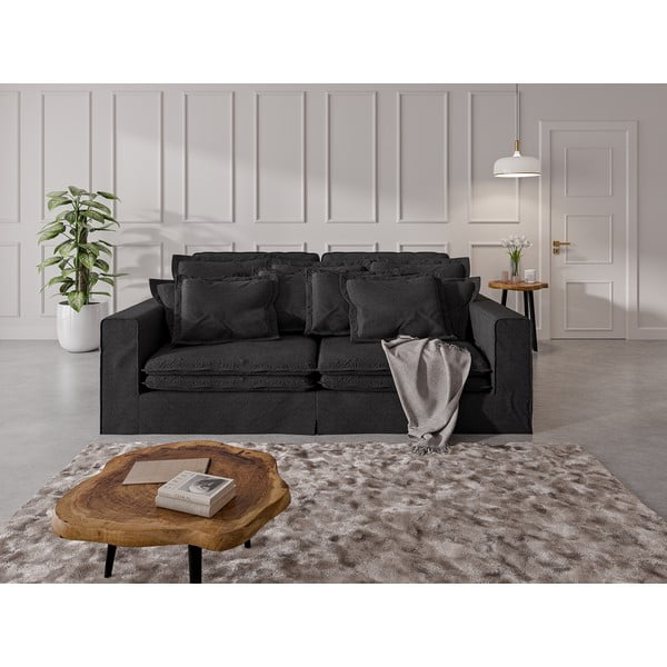 Czarna sofa 236 cm Nora – Ropez-image-1