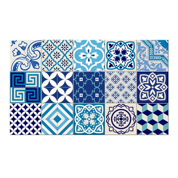 Zestaw 15 naklejek Ambiance Seaside, 20x20 cm-image-2