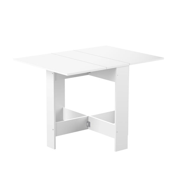 Rozkładany stół z białym blatem 76x28 cm Papillon – TemaHome-image-3