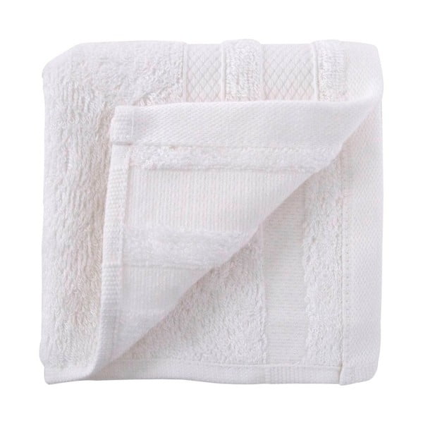 Biały ręcznik Jolie, 30x50 cm