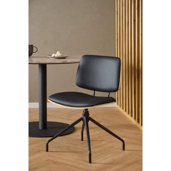 Czarne krzesło Owen – Actona-image-3