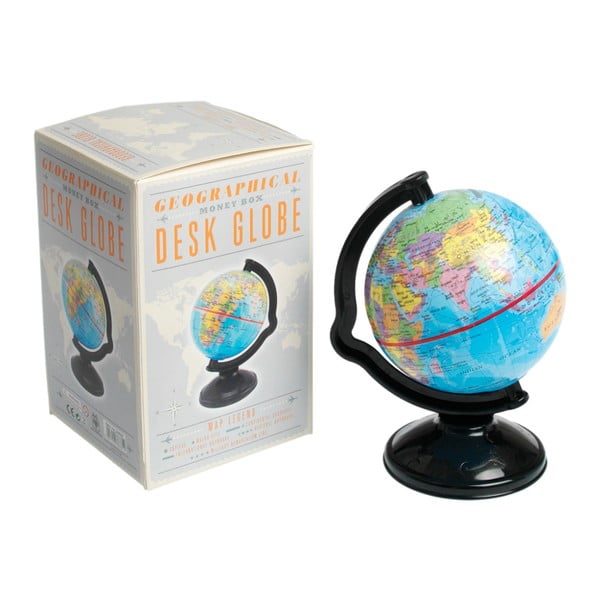 Globus skarbonka Rex London World Map