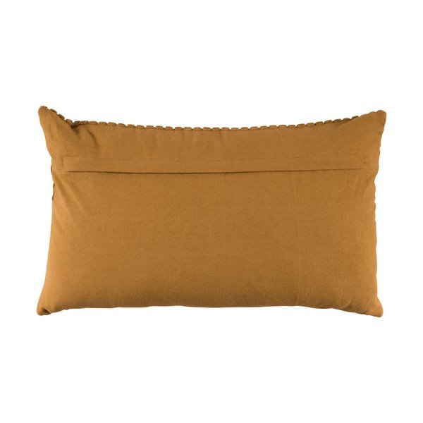 Brązowa bawełniana poduszka BePureHome, 30x50 cm-image-1