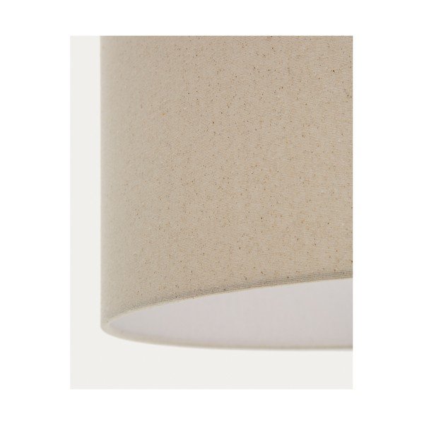 Lampa wisząca z tekstylnym kloszem Mavran – Kave Home-image-2