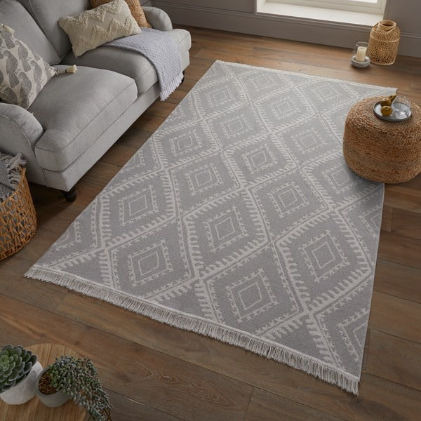 Szary dywan 120x170 cm Deuce Alix – Flair Rugs-image-1
