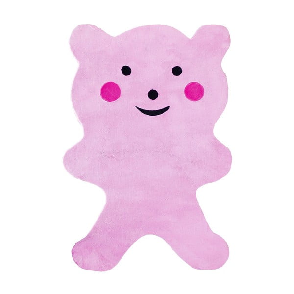 Dywan dziecięcy Mavis Teddy Bear Pink, 120x180 cm