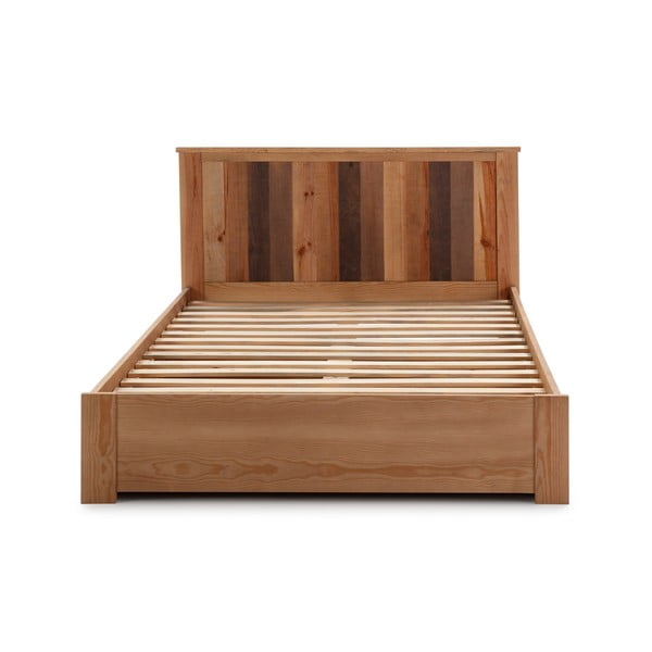 Łóżko dwuosobowe ze stelażem 140x190 cm Maude – Marckeric-image-2